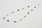 Tahiti Keshi Pearl Design Necklaces 6-9mm Multi Color 18KWG Chain