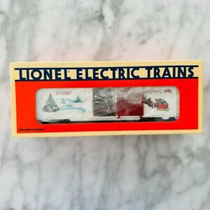 Lionel Holiday Train 1994 "O" Box Voiture #6-19929 NEUF Après-Guerre Vintage Jouet Train