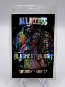 Blackest of the Black Tour ALL ACCESS Laminate 2017 DANZIG Ministry HEAVY METAL - Picture 1 of 5