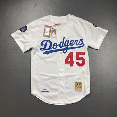 100% Authentic Pedro Martinez Mitchell Ness 1993 Los Angeles Dodgers Jersey 40 M - Image 1 of 4