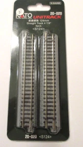 Kato Unitrack 20-030 Straight Track 2 1/2" N Gauge - Picture 1 of 1