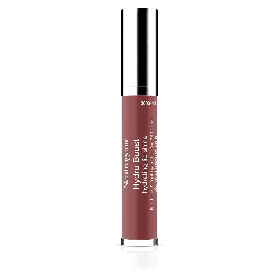 Neutrogena Hydro Boost Hydrating Lip Shine Pink Mocha 090 0.1 FL Oz