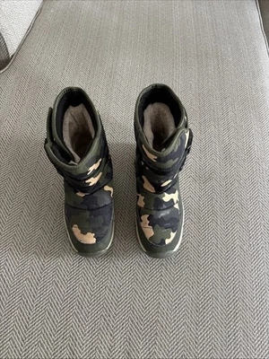 Kids Camo Snow Boots Eu 38 - Image 1 of 4