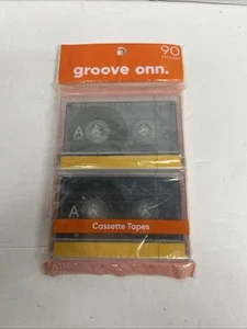 Groove onn 90 Min.2 Pack Cassette Tape Neu  - Bild 1 von 4