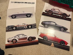 1985 Porsche Dealer Limited Edition Print Set 7  356 911 956 928 944 959 - Picture 1 of 16