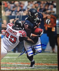 Foto firmada por Kahlil Bell de 8x10 Chicago Bears certificado de autenticidad - Imagen 1 de 1