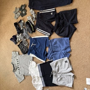 Boys Age 3-4 Shirts T shirts Jogger River Island Set M&S Adidas Firetrap - Picture 1 of 8