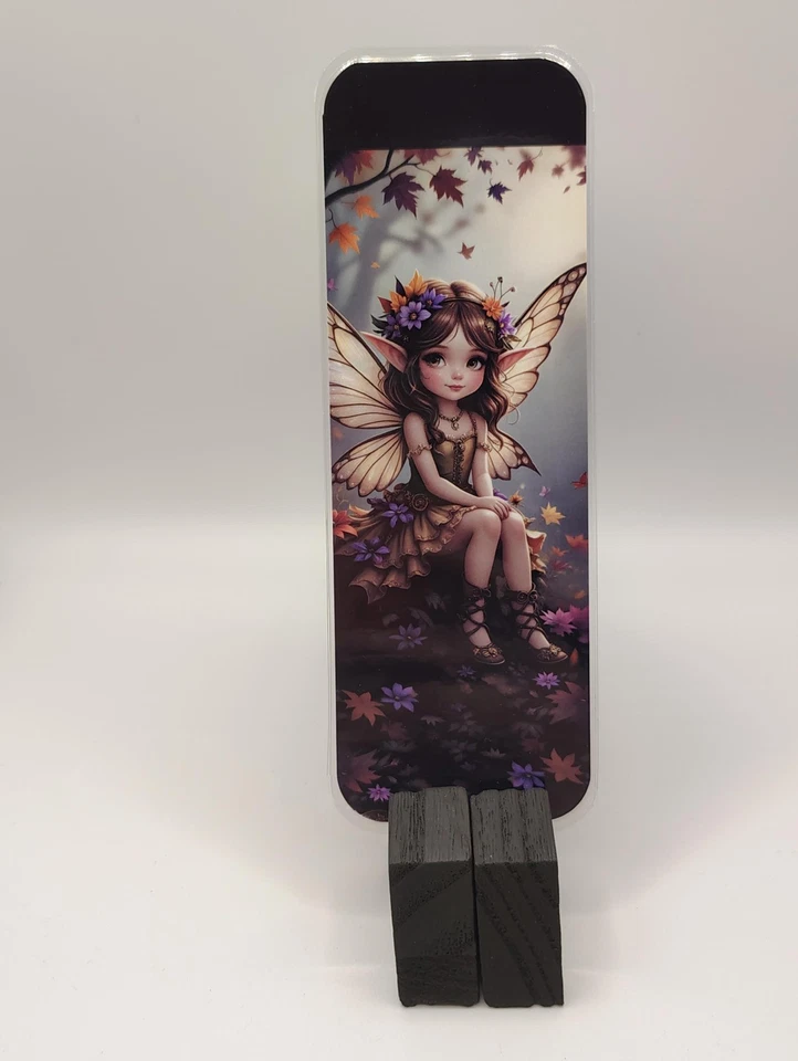 🍄 Autumn Blossom Fairy – Laminated Bookmark - Image 1 of 1