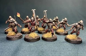 Warhammer Lotr Mesbg Isengard Uruk Hai Demolition Team Made To Order - Picture 1 of 9
