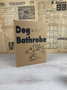 Albornoz súper absorbente para perros microfibra secado rápido mascota baño perro toalla talla M - Imagen 1 de 3