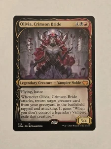 Olivia, Crimson Bride - Showcase - Crimson Vow - Near Mint - MTG - Picture 1 of 1