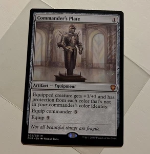 MTG Magic The Gathering Promo Commander’s Plate *NP - Picture 1 of 2