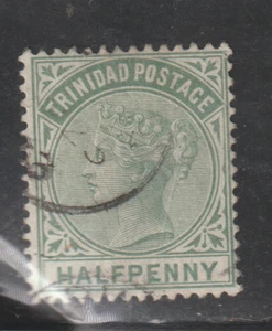 Choice Trinidad 1883 ½ Penny Stamp    Huge 1c sale      wa466 - Picture 1 of 1