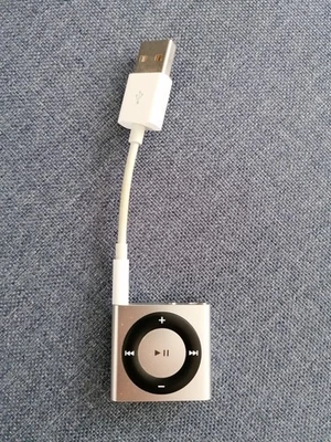 i-Pod Shuffle, mit Clip  /  2 GB  /  4. Generation  Silber  /  Apple - Bild 1 von 2