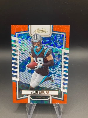 Adam Thielen - 2023 Absolute Football (#73) ORANGE MOSAIC 247/299- Panther  WR!! - Image 1 of 2