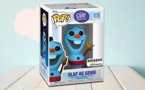 Funko POP Disney: Olaf Presents - Olaf as Genie *EDIZIONE LIMITATA* - Foto 1 di 5