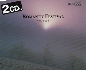 ROMANTIC FESTIVAL VOLS 1 & 2 - 2 CD SET (1992) SMETANA ADDINSELL SAINT-SAENS ETC - Picture 1 of 1
