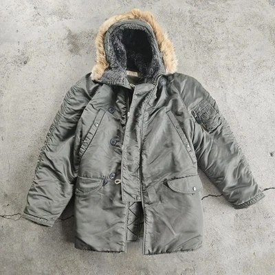 Vintage 60s/70s N-3B Snorkel Hooded Parka Size Medium - Image 1 of 4