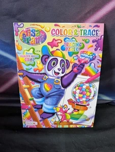 Lisa Frank Color & Trace Coloring Activaty Book Bonus Memory Game Panda Painter  - Picture 1 of 5