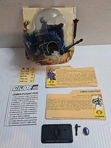Gi Joe Cobra Trouble Bubble Flight Pod fast komplett mit Figur Neu ohne Helm - Bild 1 von 7