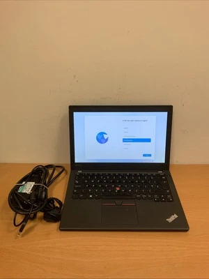 Lenovo ThinkPad X270  12.5" Laptop i5  2.5GHz 8GB RAM 256GB SSD - Image 1 of 4