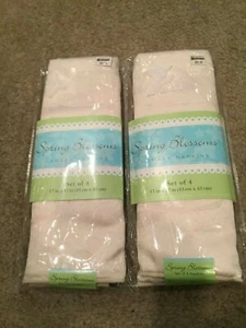 Brand New Champagne Cotton Blend Damask Napkins (Set of 4) - Picture 1 of 2