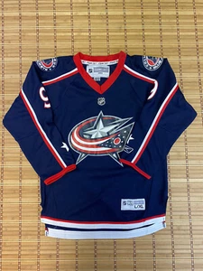 NHL Columbus Blue Jackets Youth Jersey L/XL Vyborny Number 9 - Picture 1 of 8