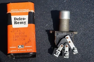 NOS Delco U802 1953-55 Corvette '38-55 GM Vehicles Headlight Dimmer Swi 1997008 - Picture 1 of 7