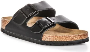 BIRKENSTOCK con Bretelline Doppia Fibbia Bf Sughero Plantare Unisex Sandali Nero - Imagen 1 de 6