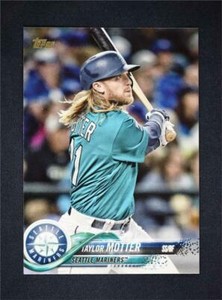 2018 Topps Series 2 Base #388 Taylor Motter - Seattle Mariners