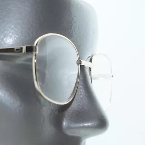Readers Simple Gold Metal Wire Reading Glasses Oval Frame +1.00 Lens - Bild 1 von 4