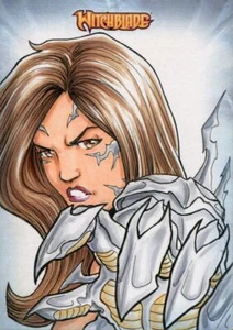 Breygent Witchblade 2014 Sketch Card By Rian Gonzales - Picture 1 of 1