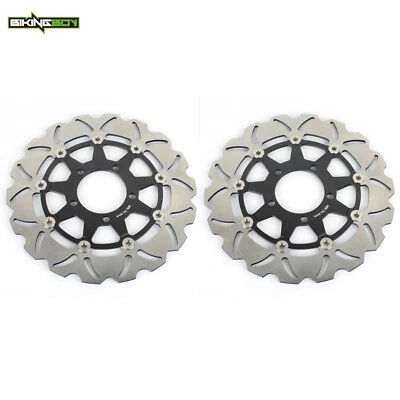 Rotores de freno delanteros discos para Kawasaki Ninja ZX6R 2013-UP ZX14R ZZR ZG1400 ZX10R Foto 1 de 4