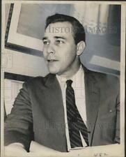 1961 Press Photo Dr. Stewart Wolf of University of Oklahoma Medical School