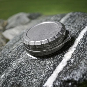 EDC Titanium Waterproof Pill Case Travel Pill Organizer Bottle Capsule Container - Picture 1 of 7