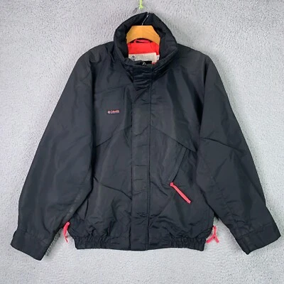Vintage Columbia Jacket Mens Small Black Whirlibird Radial Sleeve Outdoors 1990s - Image 1 of 4