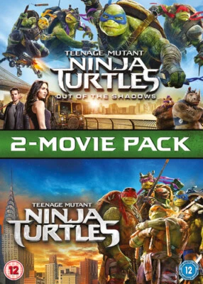 Teenage Mutant Ninja Turtles: 2-Movie Pack DVD (2016) Pete Ploszek, Liebesman - Image 1 of 2