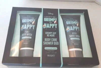DISNEY Grumpy Be Happy for Men  Body Wash & After Shave Balm 2 X 6.76 Oz. - Image 1 of 4