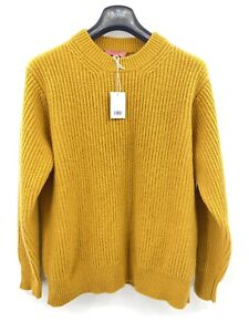 Thomas Pink cashmere/cotton blend Indian Yellow pull-over made in England L (C2)