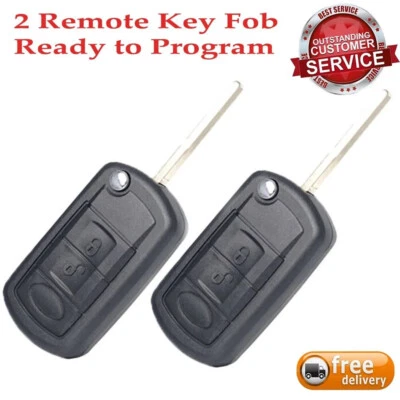2 Replacement Remote key For Land Rover 2005-2009 LR3 Range Rover Sport Fob 315M - Изображение 1 из 4