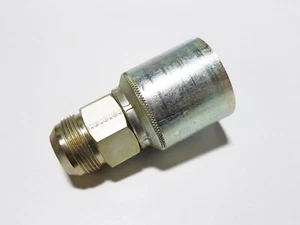 WEATHERHEAD 43020U-520 1 1/4" x 1 1/4" SAE 37 Degree x MPT Male Rigid Fitting - Picture 1 of 7