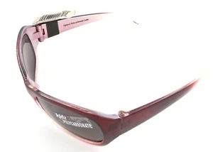 GAFAS DE SOL SUNBELT NIÑOS NUEVAS CON ETIQUETAS 079K MOON DOGGIE MARCO GRIS CEREZA DESVANECIDA LENTE - Imagen 1 de 3