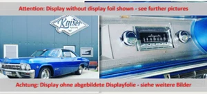 für Chevrolet Impala 1965 1966 Oldtimer Auto Radio DAB+ UKW FM Bluetooth AUX-in - Picture 1 of 10