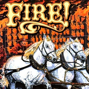 Williams Fire! Máquina de Pinball Juego Backglass Translite ORIGINAL NUEVO DE LOTE ANTIGUO - Imagen 1 de 13