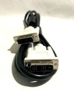 (NEW - 7 Pack) 6FT DVI-D Monitor Cables 18+1 Single Link Male to Male Digital - Image 1 of 4