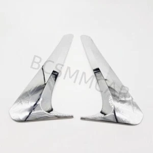 Fit For Toyota Highlander 2014-2019 Chrome Window Side Spoiler Wing Overlay Trim - Picture 1 of 13