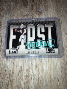 2023 Leaf Draft 7 First Overall Troy Aikman