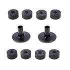 8PCS 25mm felt washer + 2PCS cymbal sleeves replacement for shelf drum kit YX ny