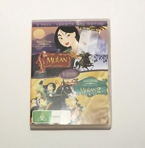 Mulan + Mulan 2 - DVD Region 4 - 2 Disc Set