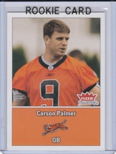 CARSON PALMER ROOKIE CARD 2003 Fleer Tradition CINCINNATI BENGALS FOOTBALL RC - Foto 1 di 2